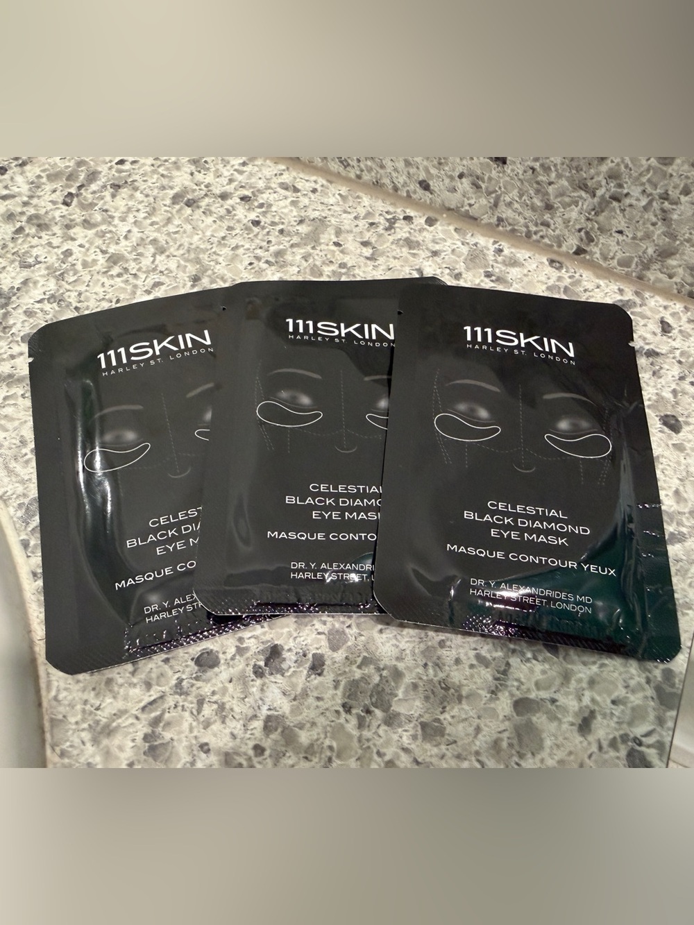 111SKIN Celestial Black Diamond Under-Eye Masks - 3pc